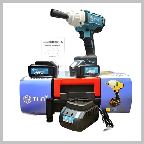 Avvitatore a Impulsi THO con Doppia Batteria – 21V, 700 Nm – M-9017