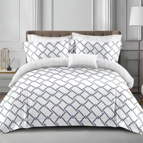 Set Biancheria da Letto di Alta Qualità 7 Pezzi – TOBY 5 JJ-03