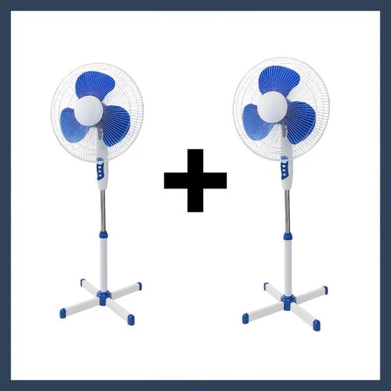 2 pezzi ventilatore a piantana 40 cm 0360-2