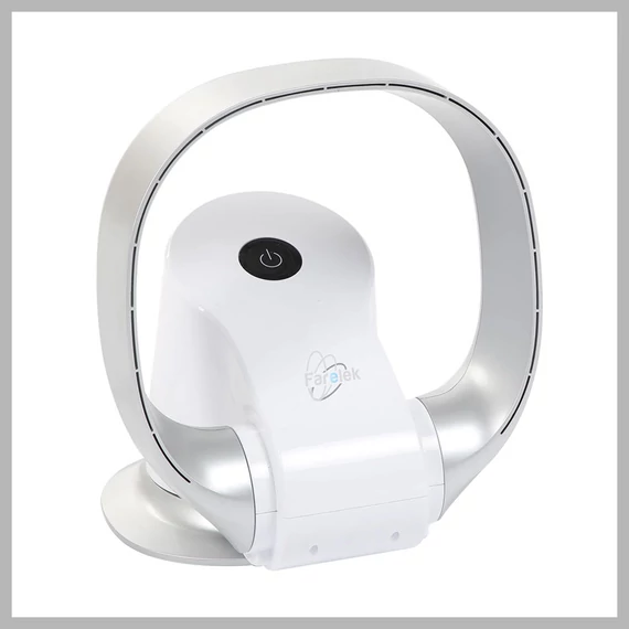 FARELEK - SLILENT-AIR RING, ventilatore da tavolo senza pale 26W 112035