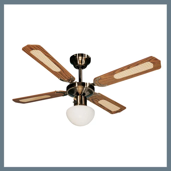 Farelek BALI lampada ventilatore da soffitto 50W 112422