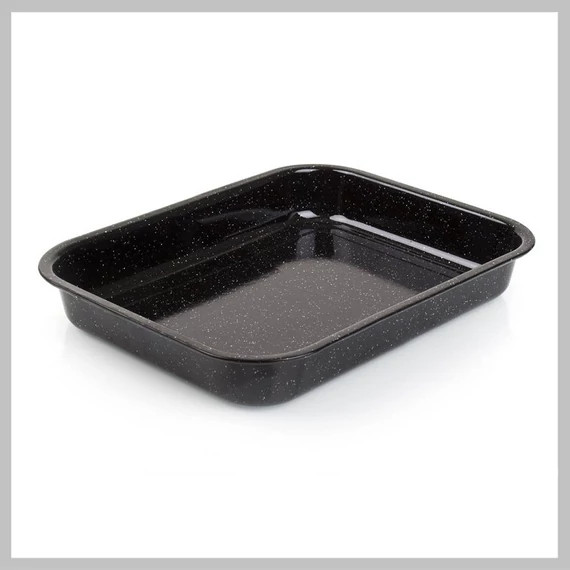 Banquet Pentola smaltata CULINARIA nera 34 x 26 x 5 cm