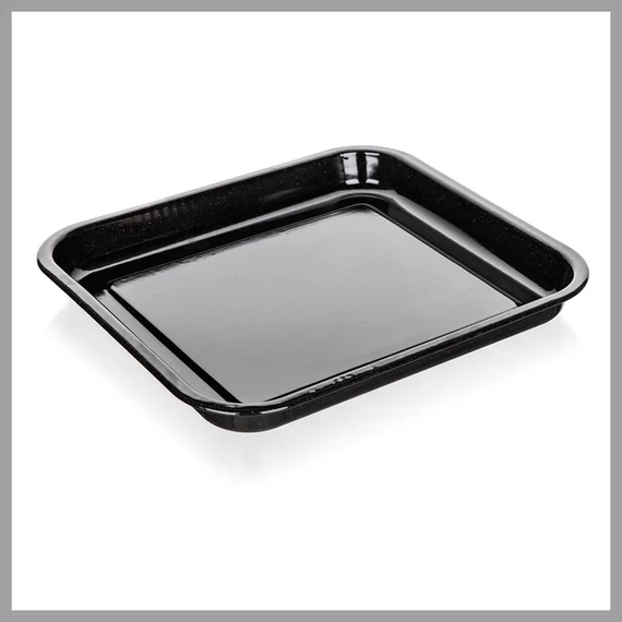 BANQUET Padella smaltata CULINARIA, nera, 41 x 37 x 4 cm 13705043
