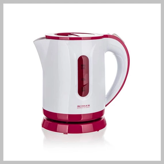 ACTIVER Bollitore in plastica SOLLA 0,8 L 1100W, rotazione di 360 gradi 14011062