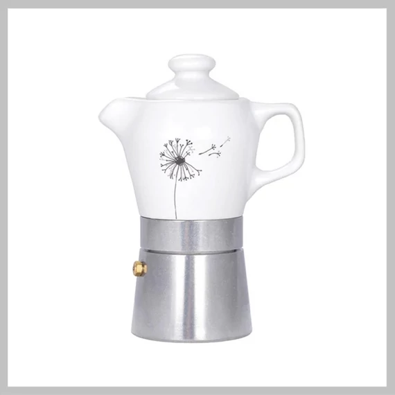Caffettiera Szarvasi “Sweet Two” per 2 persone, porcellana 15060