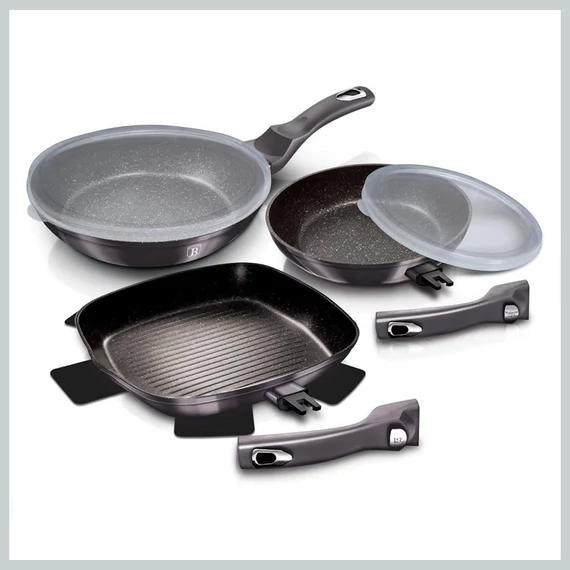 Berlinger Haus Metallic Line Carbon Frying Pan Set 270220230134