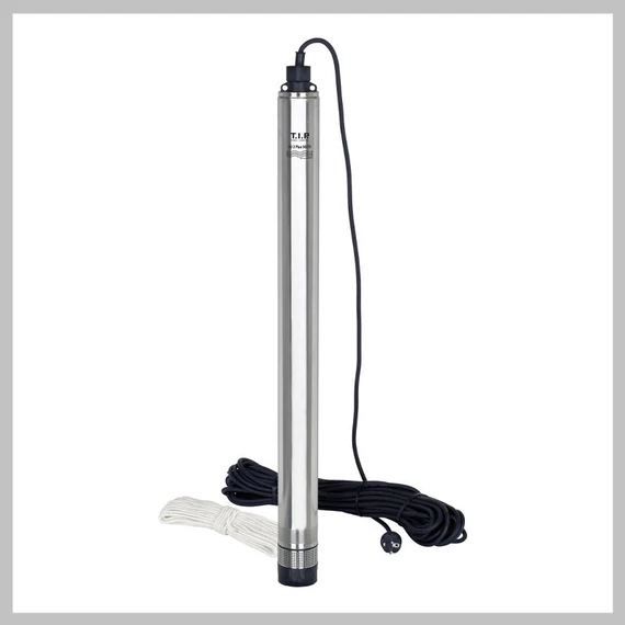 Pompa sommergibile per pozzi profondi T.I.P. AJ 3 Plus 50/55 – 800 W, 55 m, 3000 l/h