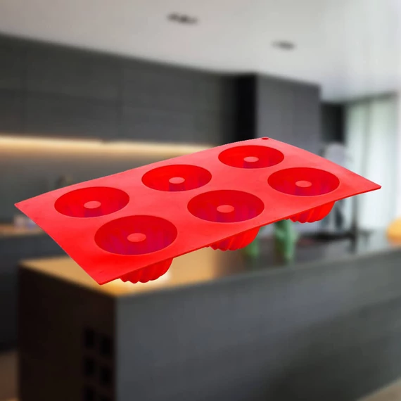 Stampo in silicone per muffin CULINARIA Red 