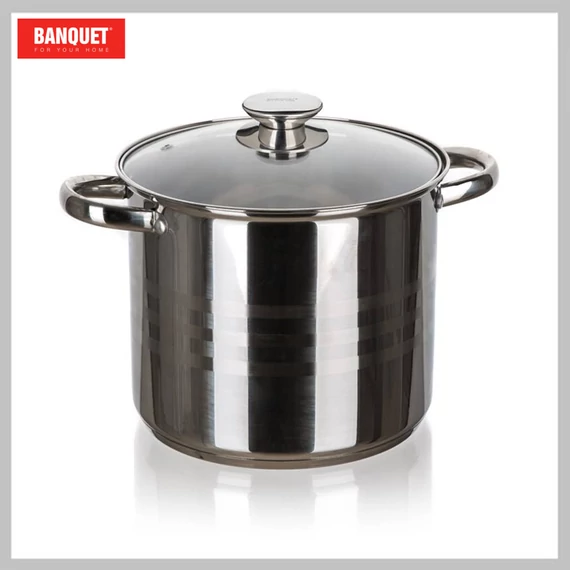 BANQUET Pentola in acciaio inox LIVING 7,2 l 48722007-A