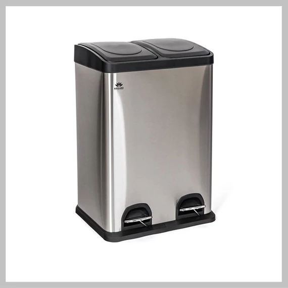 BRILANZ Cestino in acciaio inox SAVERY 40 l (2 x 20 l) 48860951