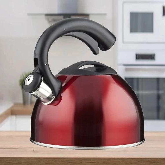 Brocca in acciaio inox CORSO Rosso 2,6L 48AA08