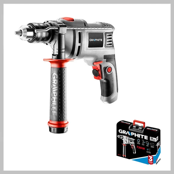 Trapano a percussione in grafite 720W 58G727