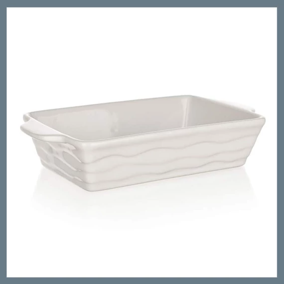 BANQUET Pirofila rettangolare CULINARIA Bianco 20,5 x 12 cm 60ZF01