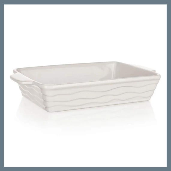BANQUET Pirofila rettangolare CULINARIA Bianco 24 x 14,5 cm 60ZF02