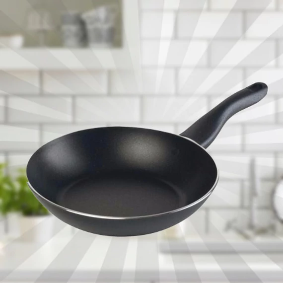 Padella in alluminio CUISINO 28x8cm nero 84749008