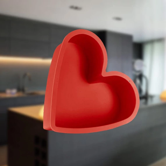 Teglia a cuore in silicone CULINARIA 26 x 26 cm