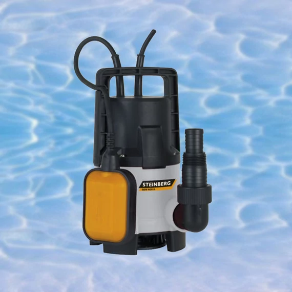 Pompa sommersa per acque reflue Steinberg SDW 400 S – Corpo in plastica – Modello 46037