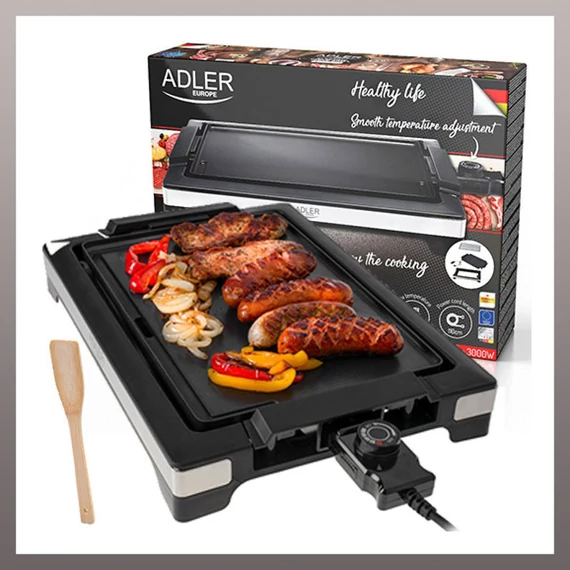 Griglia elettrica 3000 W AD 6613