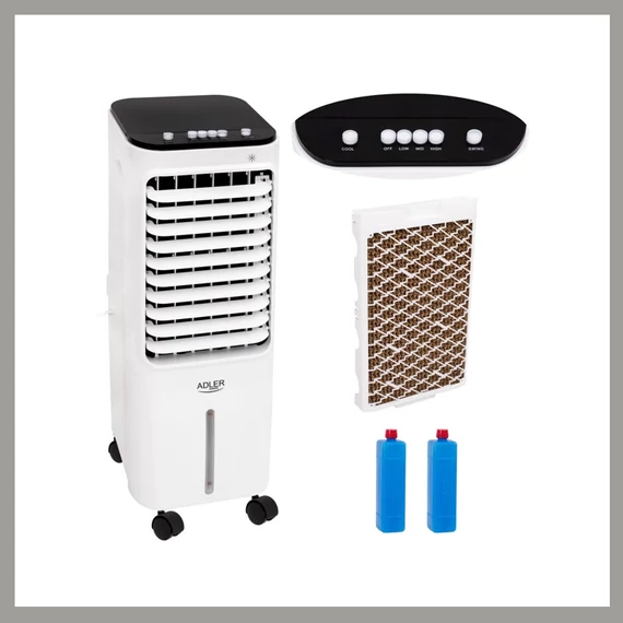 Ventilatore mobile per il raffreddamento dell'aria - raffreddamento per evaporazione, risparmio energetico AD7913