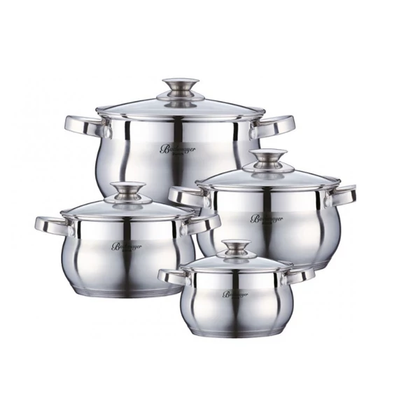 Bachmayer Set di pentole inox 8 pezzi BM-15833