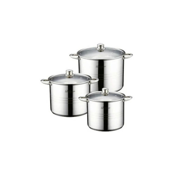 Bachmayer Set di 6 pentole inox BM-189