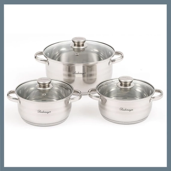 Bachmayer Set di 6 pezzi in acciaio inox BM-3011