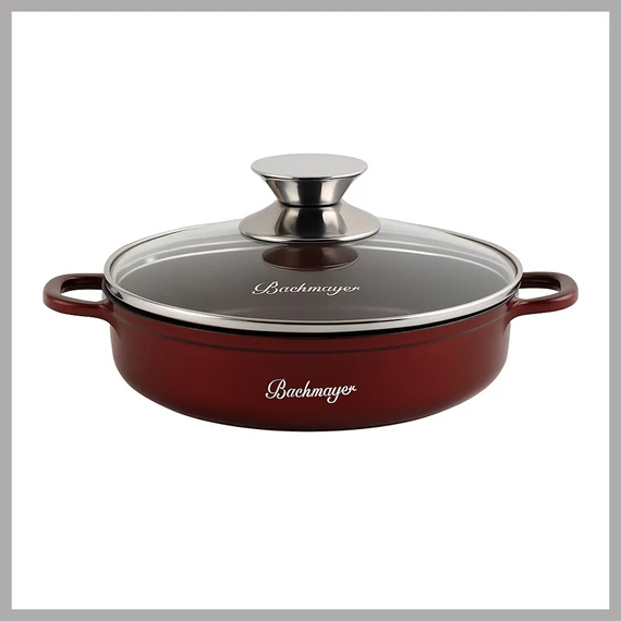 Bachmayer piatto basso con coperchio - 20 cm BM-7401-20