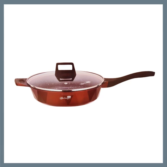 Padella Bachmayer 28 cm - base a induzione, marmo nero BM-7620-28