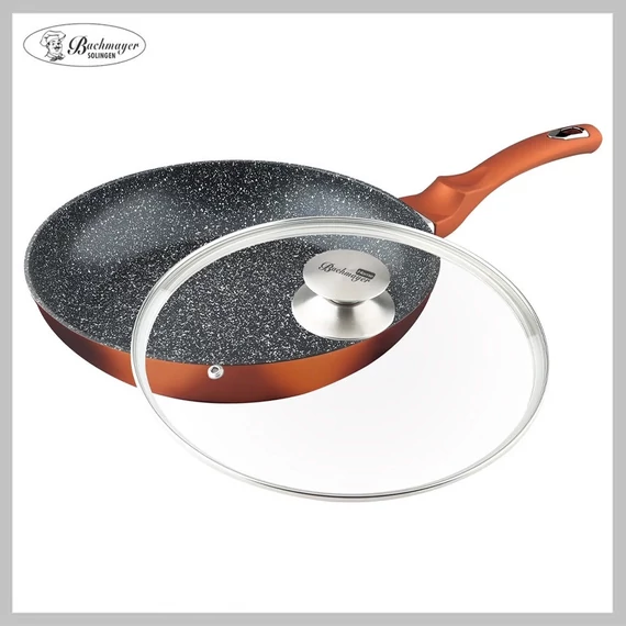 Bachmayer ciotola per bottai da 30 cm rivestita in marmo con coperchio in vetro BM-7753-30