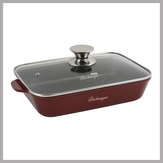 Bachmayer Teglia da 30 cm con coperchio BM-7827-30