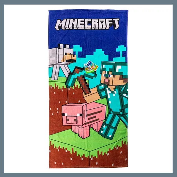 Minecraft Diamond Armor telo da bagno, telo mare 70x140cm CBX2402154MC