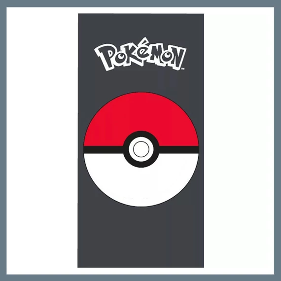 Asciugamano da bagno Pokémon Pokeball, telo mare 70x140cm CBX2408003POK