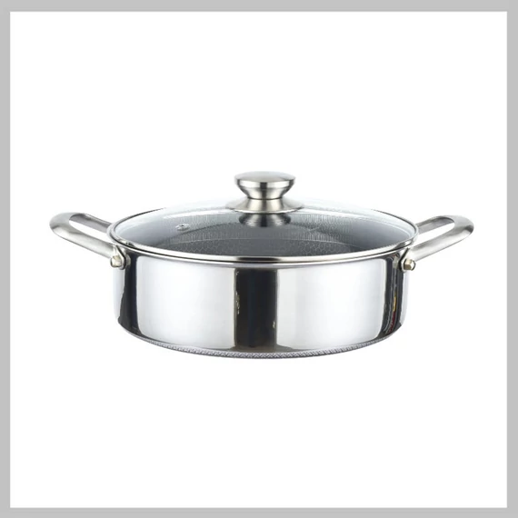 Cheffinger CF-PSC24 padella in acciaio inox