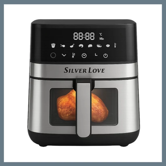 Silver Love Forno ad aria calda 8L, 2000W CY-5004