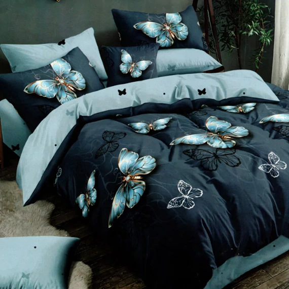 Set di biancheria da letto di alta qualità Charlize 12 D-03, 7 pezzi
