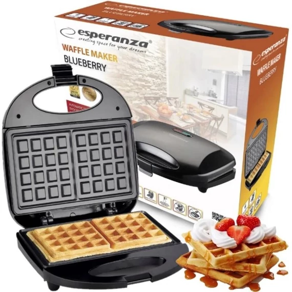 Esperanza Blueberry EKT008 - Macchina per waffle