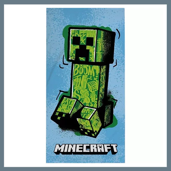 Asciugamano da bagno Minecraft, telo mare 70x140 cm EWA437MNC