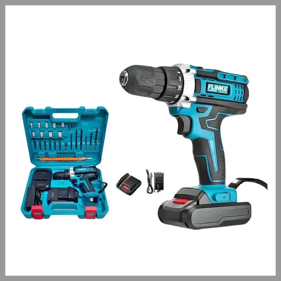Flinke - Trapano a batteria 48V, con 2 batterie FK-8004