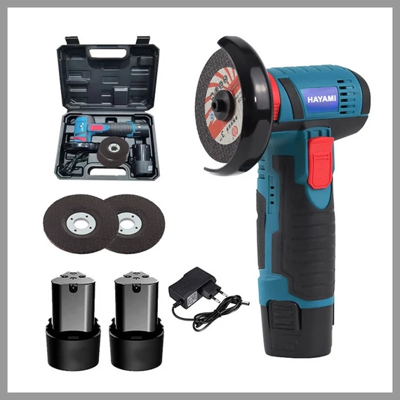 Smerigliatrice angolare a batteria HAYAMI con motore brushless – Modello HA-1023