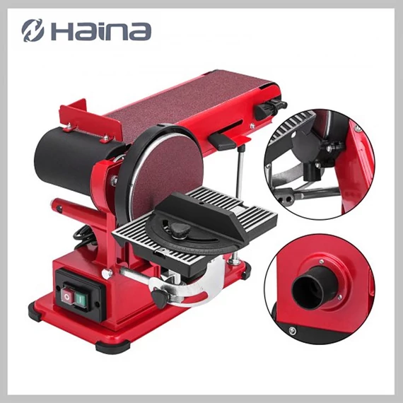 HAINA HM-7202 Levigatrice da banco combinata 4 in 1 – 1500W