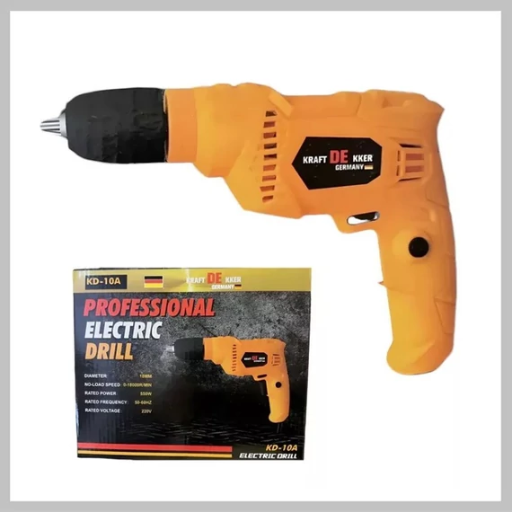 Kraft Dekker KD-10A Trapano elettrico professionale