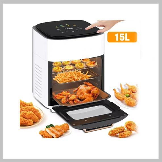 KIMIYO Friggitrice ad aria senza olio 2400W 15L