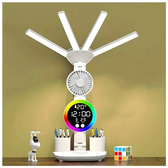 Lampada da tavolo intelligente con ventilatore e display digitale KK1191719