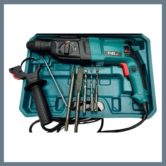 THO Lux Set di trapani elettrici a percussione (5 pezzi) M-2600