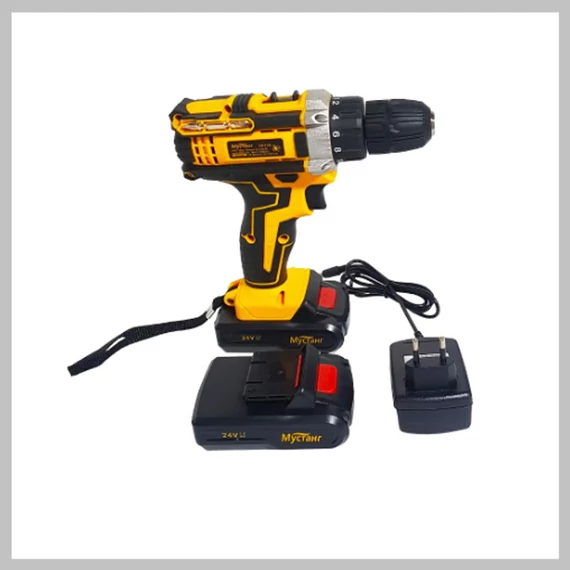 Trapano a batteria THO, set di utensili multifunzione con 2 batterie - in valigetta. M-9046