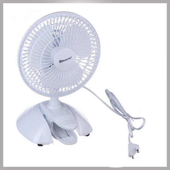 Ventilatore da tavolo Domotec MS 1623 – con clip per fissaggio