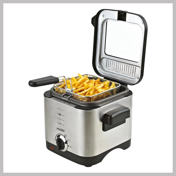 Friggitrice Mesko per olio, 1,5 l - grigio MS4910