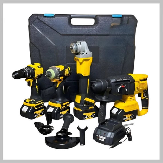 Mustang Star MST-P4IN1 – Set Premium di Utensili a Batteria
