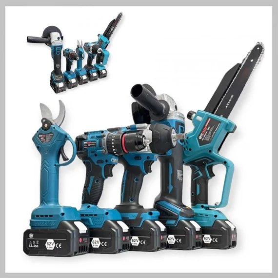 MAT-RIXX Max MTX-5R88V – Set di 5 utensili a batteria da 88V con valigetta
