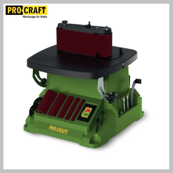 PROCRAFT Oscillatore elettrico combinato e levigatrice a nastro 500W OSS500